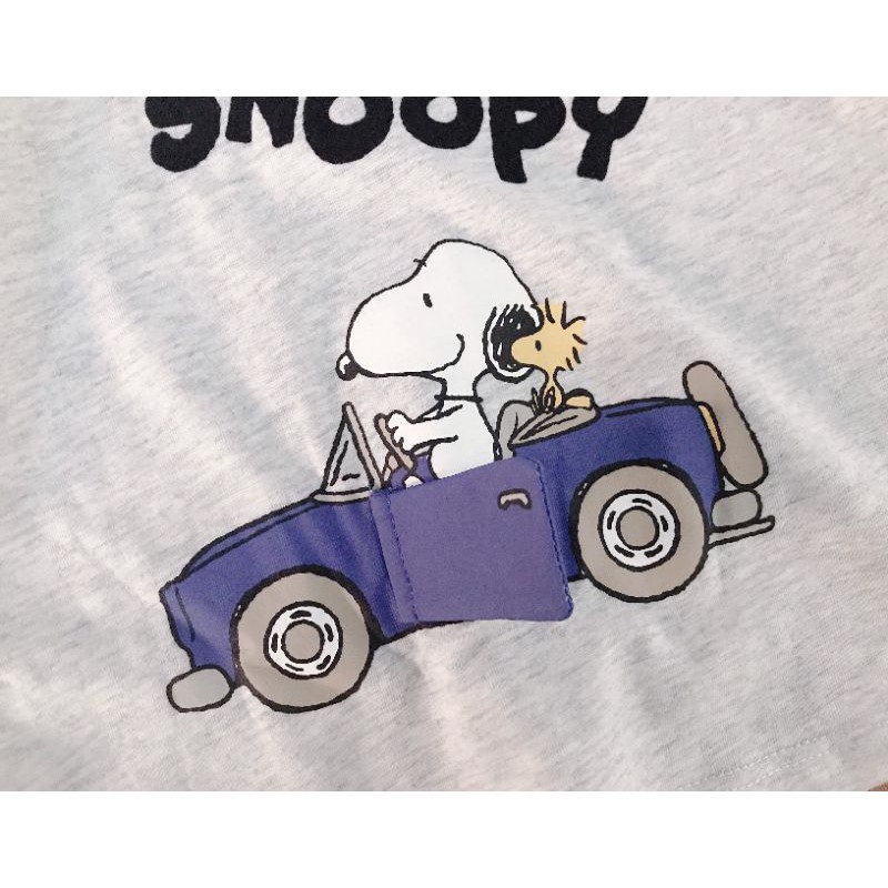 Áo h.m dư xịn snoopy 4m-3y