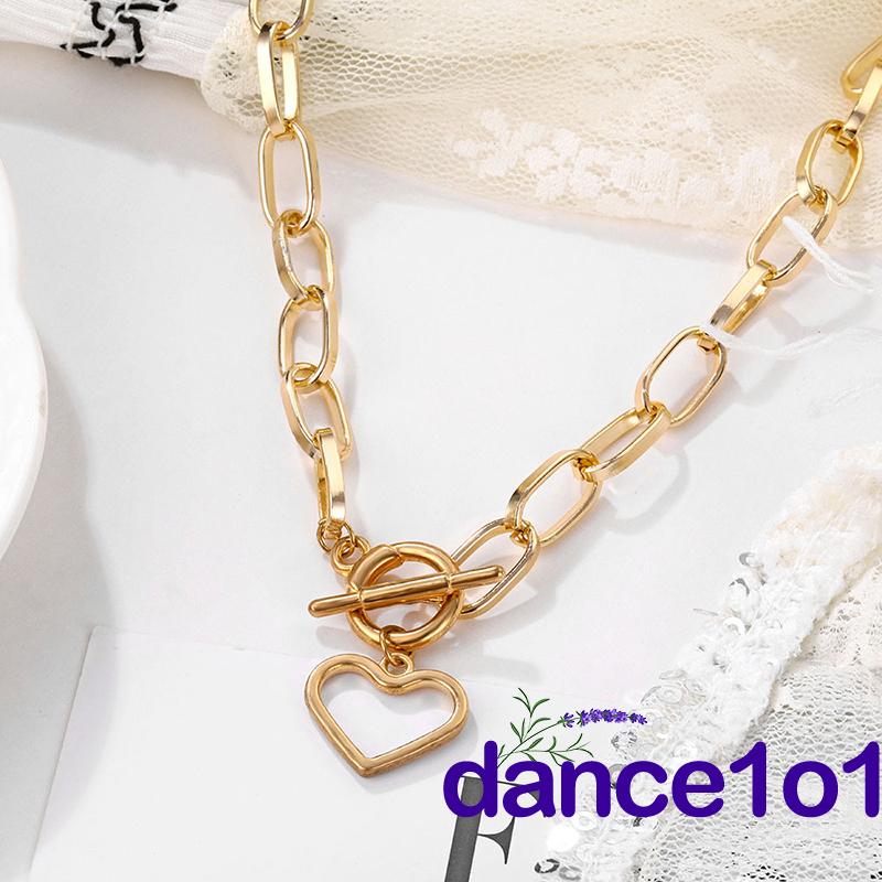 Vòng Cổ Mặt Trái Tim Thời Trang Cá Tính