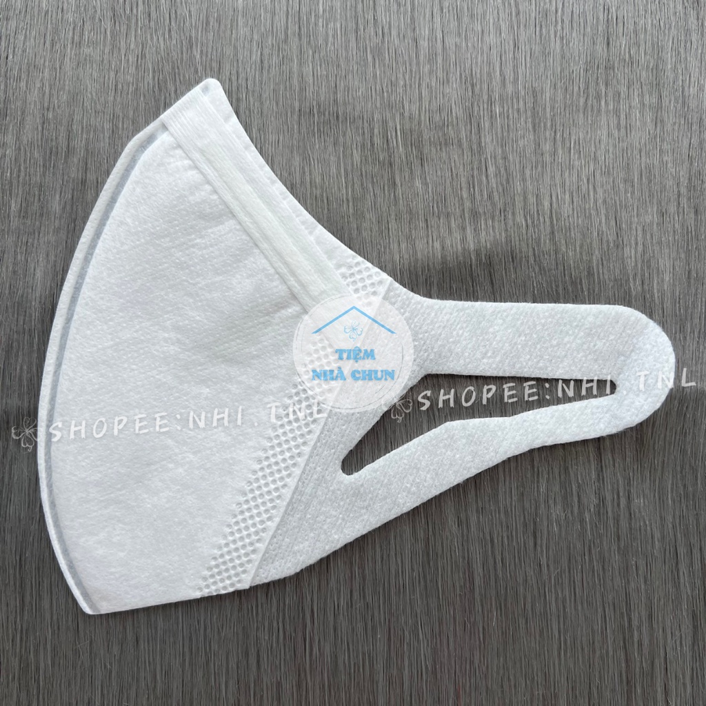 Gói 5 Miếng Khẩu trang Unicharm 3D Mask Max Block Nhật Bản nẹp mũi siêu bảo vệ size M ngăn bụi mịn