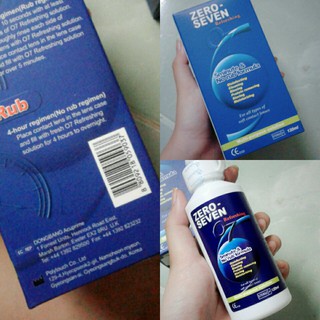 COMBO NƯỚC NGÂM ZERO SEVEN 360ML + NHỎ MẮT ZERO SEVEN