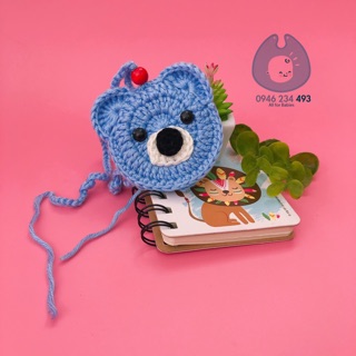 Túi tỏi tránh vía cho bé hình gấu cute