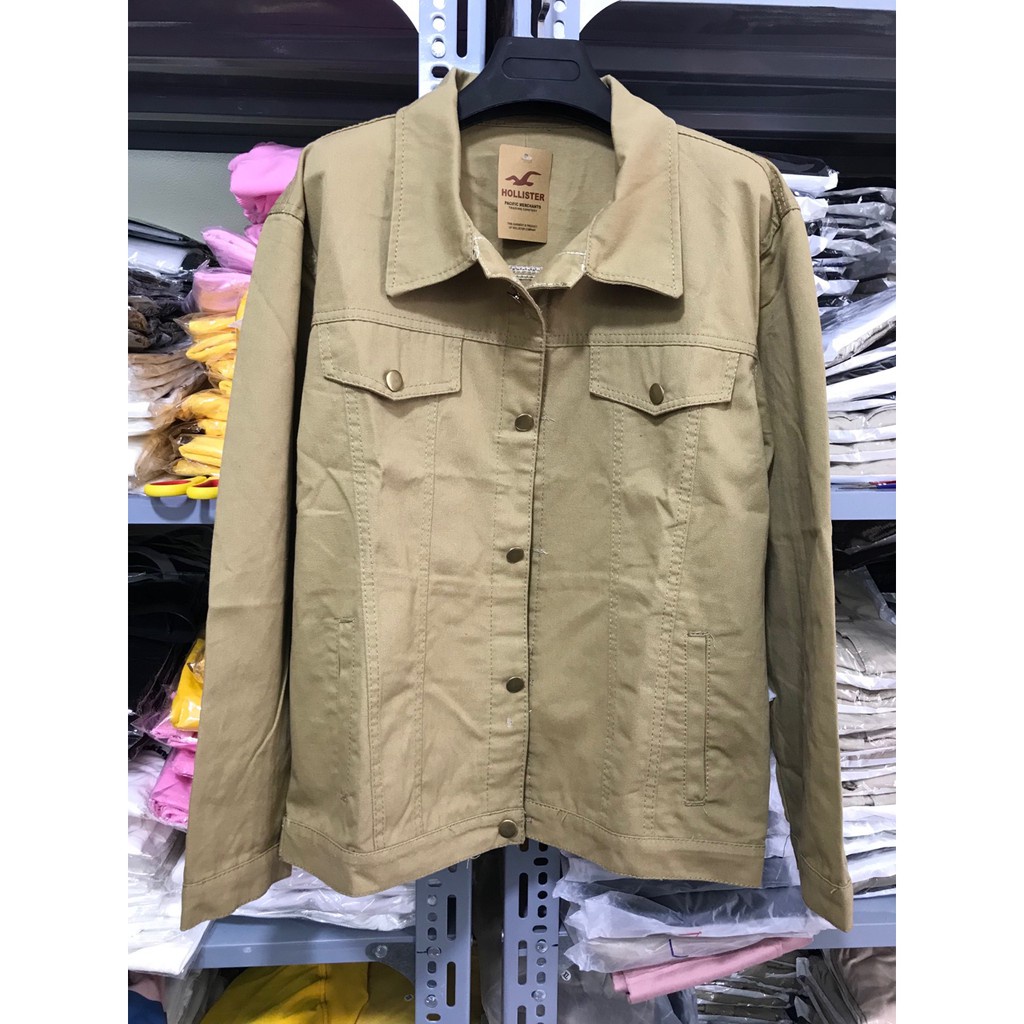 Áo Khoác kaki Jean chống nắng Nam Nữ Kaki Jean Unisex Phong Cách Hàn Cực Chất Siêu Đẹp Hot nhất