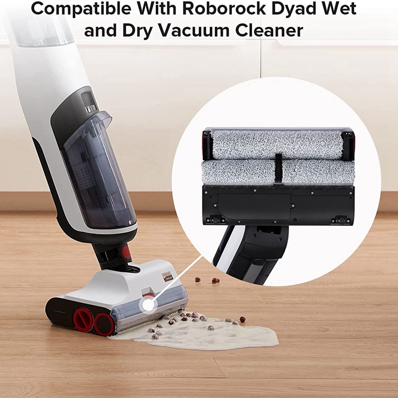 Bộ Con Lăn Thay Thế Cho Máy Hút Bụi Ướt Và Khô Roborock Dyad