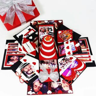 Hộp quà dán ảnh love box