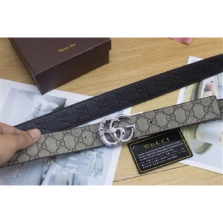 Dây thắt lưng nam đầu rắn da thật gucci fullbox