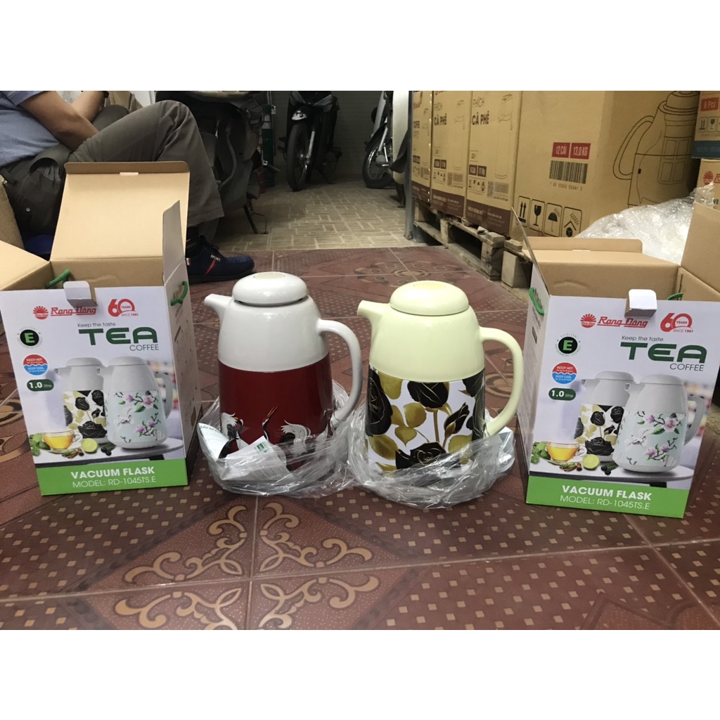Bình Phích đựng nước nóng pha trà Rạng Đông 1L-RD1045 TS.E