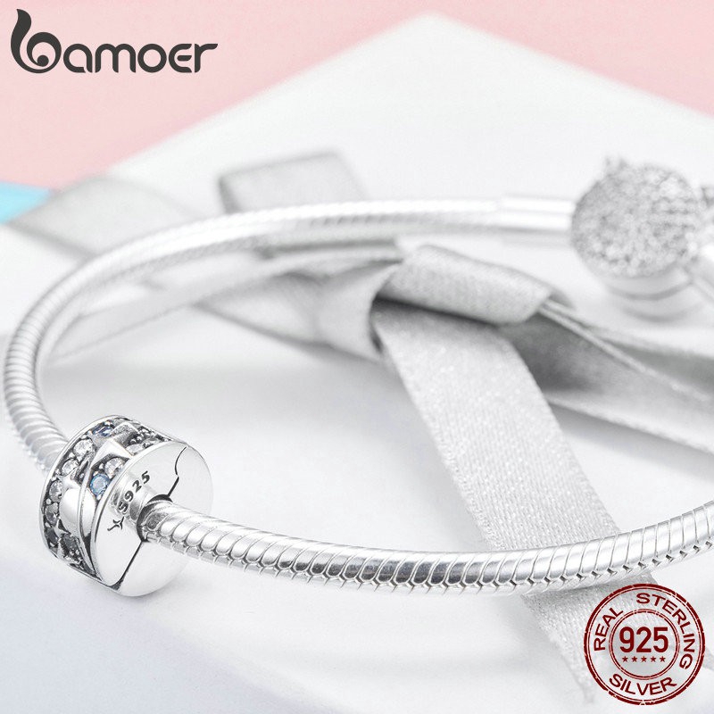 Hạt Trang Sức Bamoer Bằng Bạc S925 Dùng Tự Làm Vòng Tay | BigBuy360 - bigbuy360.vn