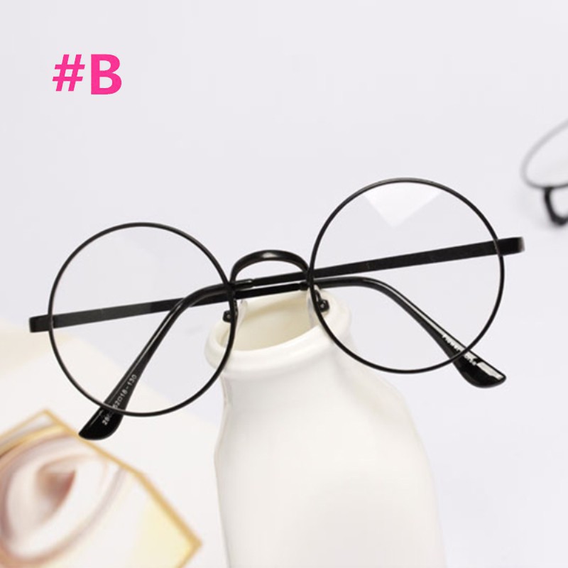 ﹊◆✜Kính mát tròn gọng kim loại phong cách retro | BigBuy360 - bigbuy360.vn