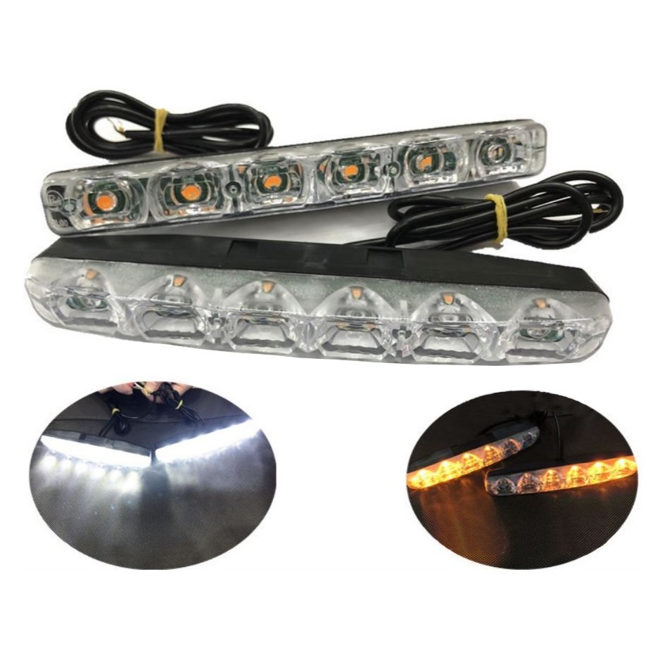 LED daytime running light xe oto xinhan chạy hiệu ứng audi 12vdc | BigBuy360 - bigbuy360.vn
