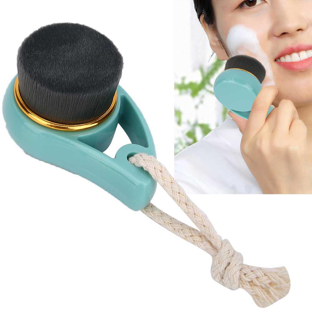 Cọ Rửa Mặt Tẩy Tế Bào Chết Chiết Xuất Than Tre Tự Nhiên Mềm Mại