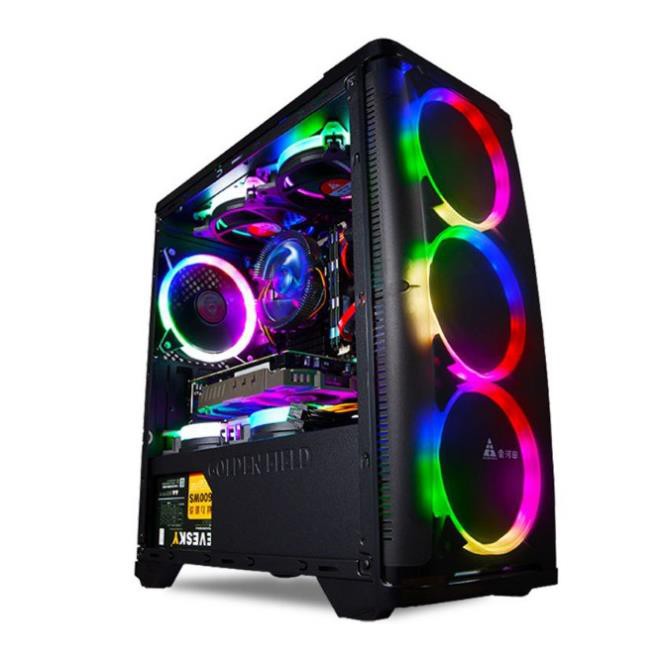 Fan led tải nhiệt coolmoon RGB và dual ring cho máy tính 2018