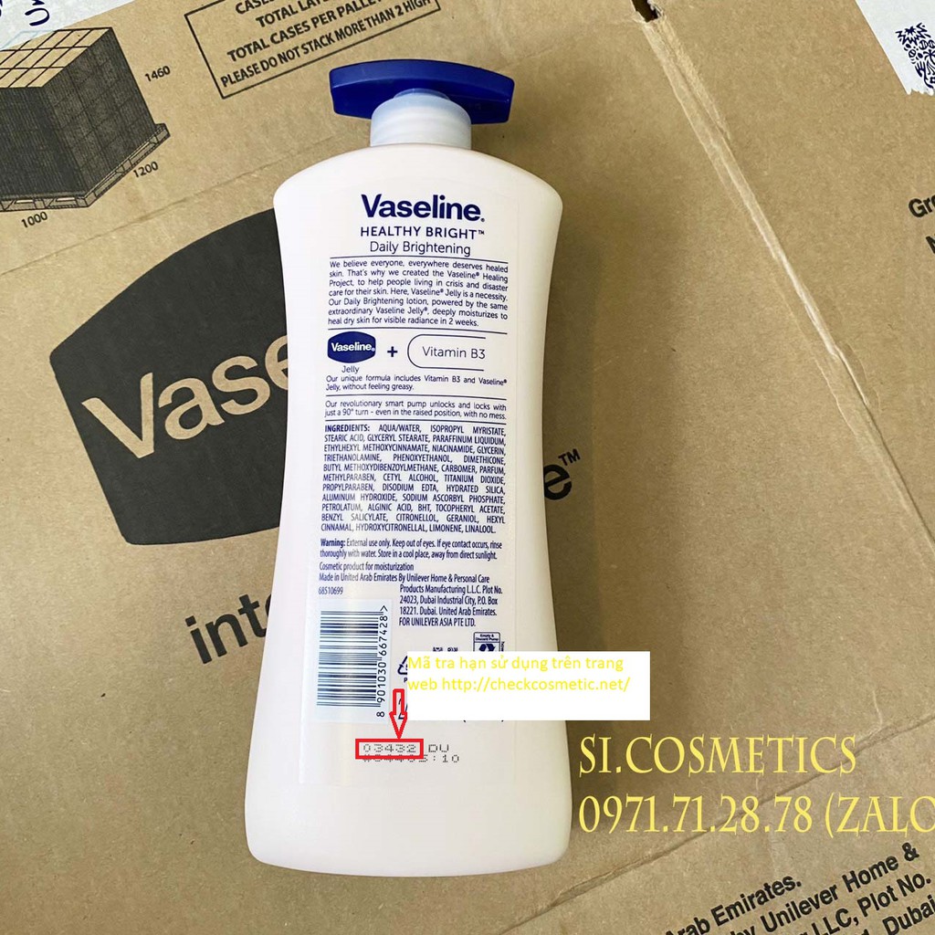 ( Mẫu Mới 2021 ) SỮA DƯỠNG THỂ VASELINE 725ML | BigBuy360 - bigbuy360.vn