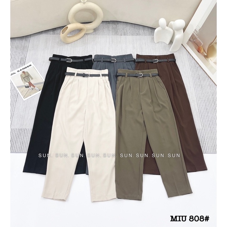 Quần baggy 808 tặng đai