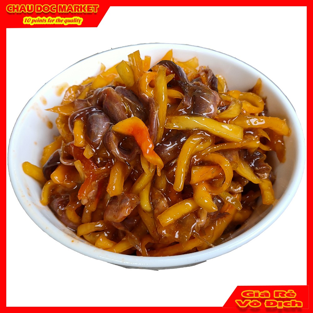 Hủ 500gr  Cá Chốt Trộn Đu Đủ Mỏ Vịt Tươi Ngon Đặc Sản Châu Đốc Ăn Liền. | BigBuy360 - bigbuy360.vn