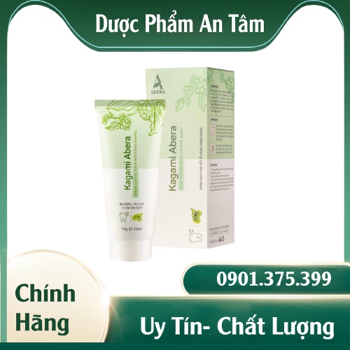 Men trắng răng Kagami Abera - Xử lý ngay mọi vết ố vàng, mảng bám, cao răng