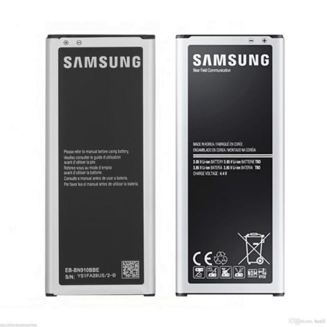 Pin Samsung Note 4 xịn 2 sim 3000mah bảo hành 6 tháng