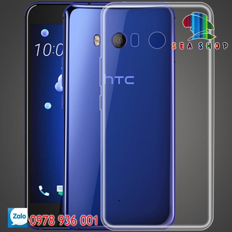 Ốp lưng HTC Desire U11 trong suốt - Nhựa dẻo