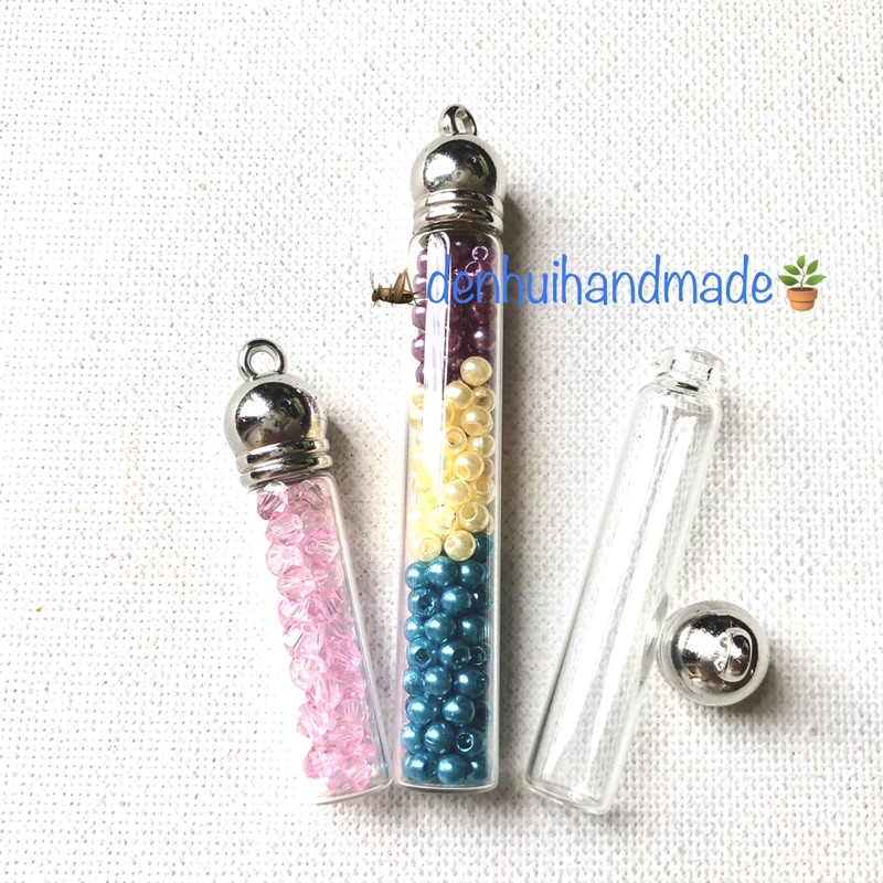 🧂Lọ Thủy Tinh🧂Nhỏ Tí Nị Dài Nhằn Siêu Yêu 0.5ml/ 1ml/ 2ml/ 3ml