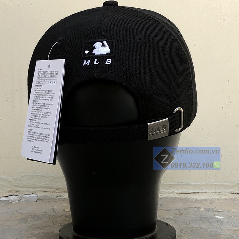 Mũ lưỡi trai Ny logo hợp kim sáng cho nam và nữ full tem tag cực chất - M117