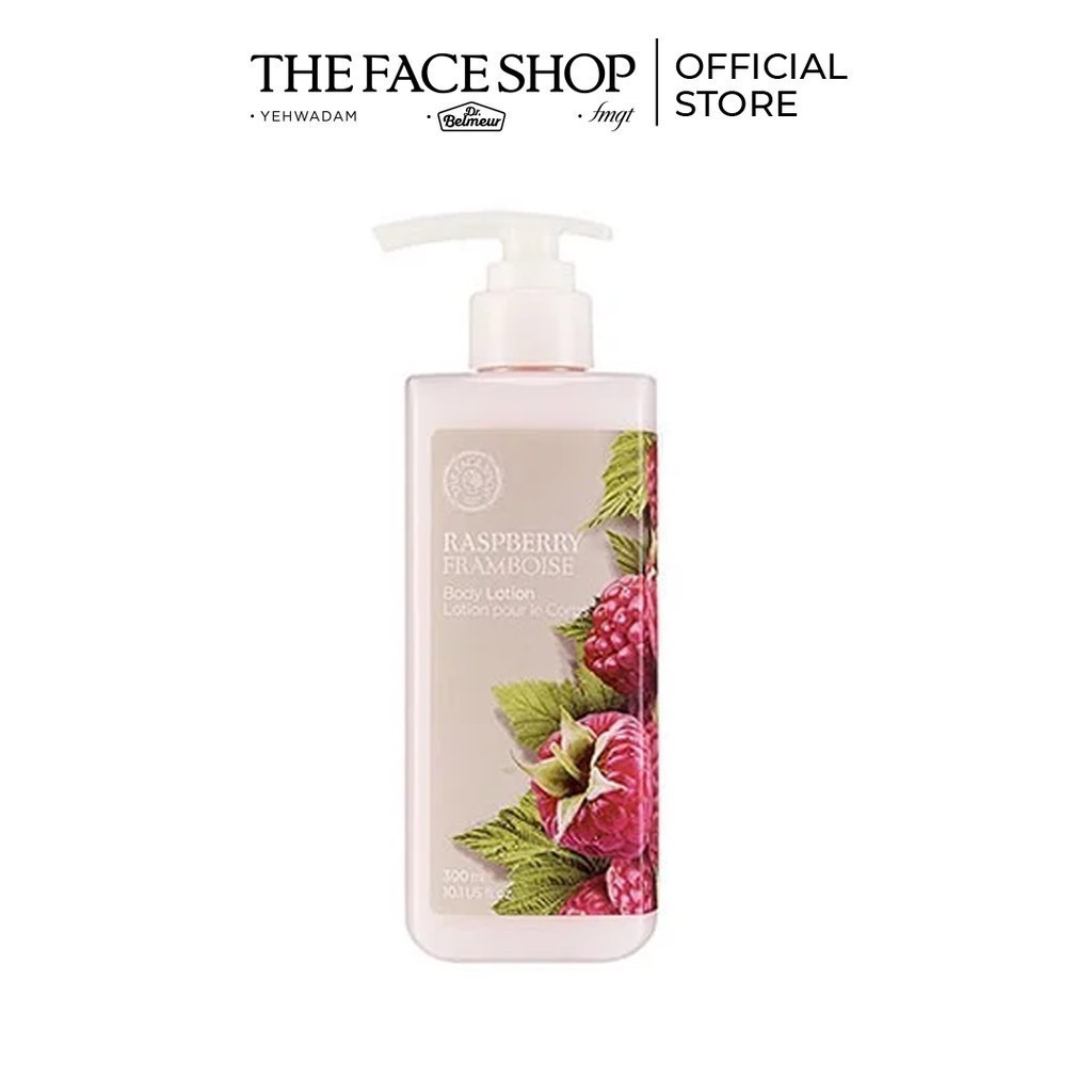 Sữa Dưỡng Thể Chống Lão Hóa TheFaceShop Raspberry Body Lotion 300ml | BigBuy360 - bigbuy360.vn