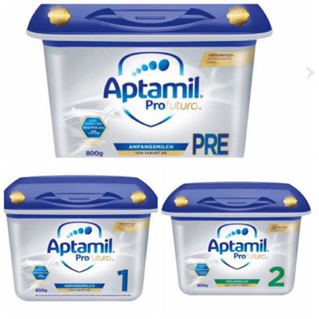 Sữa aptamil profutura nội địa Đức số 1, 2, 3