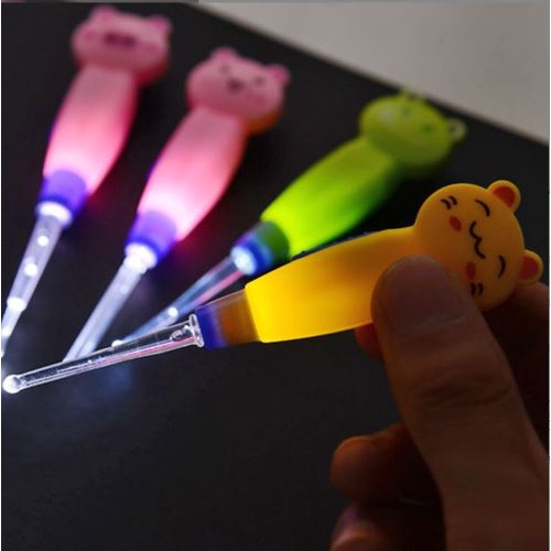 Dụng cụ lấy ráy tai có đèn an toàn - Tặng kèm 2 đầu lấy ráy