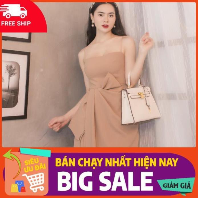 [Giao hàng nhanh][Freeship_SALE70%_Chất xấu đền tiền gấp đôi, Ảnh chụp thật 100% ] QL024 Váy 2 dây n