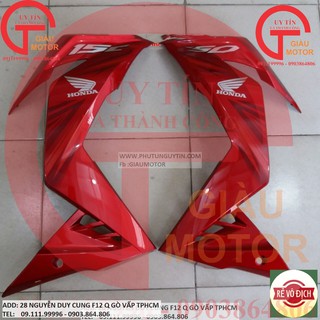 CẶP BỬNG CHO XE WINNER MÀU ĐỎ 2018 CHÍNH HÃNG