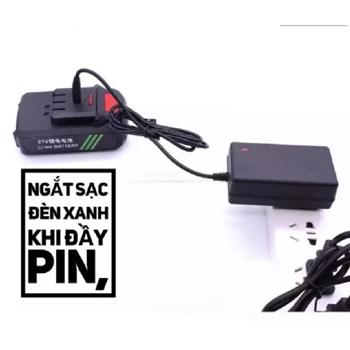 Sạc pin máy khoan, máy bắt vít, máy cân bằng 5v, 8.4v, 12v, 16.8v, 21v các loại sạc adaptor, dock sạc