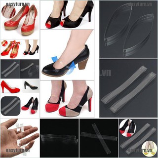 1 cặp dây trong suốt bọc quai đeo giày