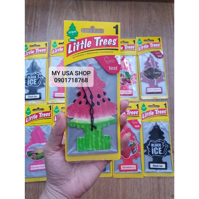 Thông thơm Little Trees❤️Thông thơm treo tủ quần áo, xe hơi, để cốp xe Little Tree Air Freshener/Tập 2