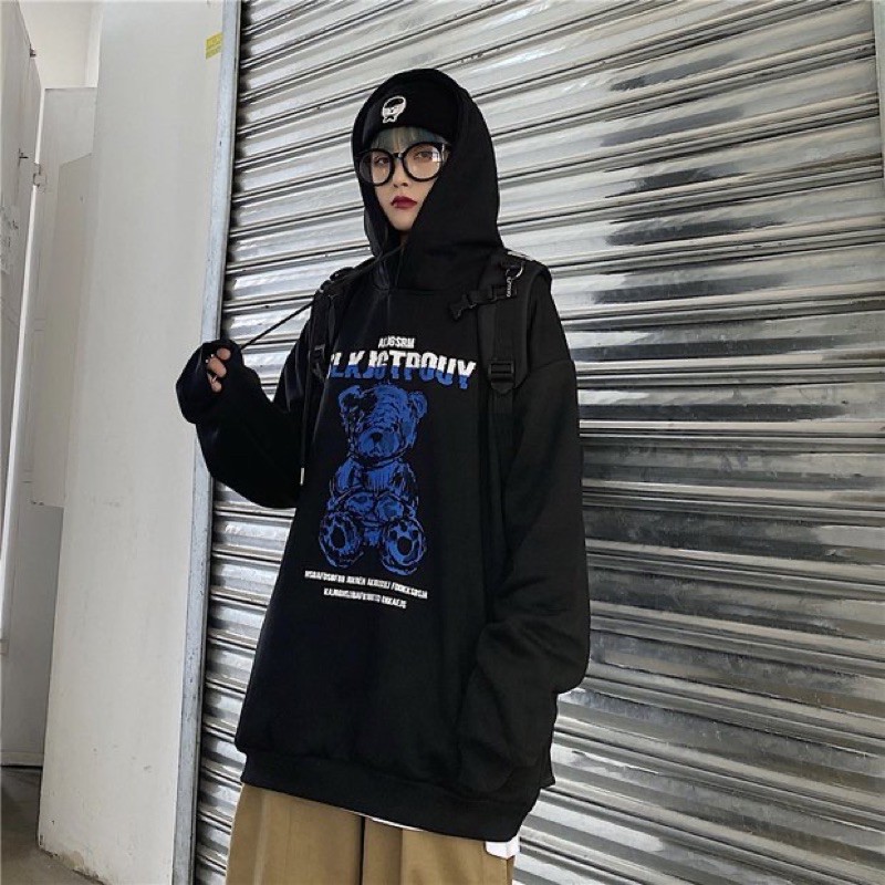 Áo hoodie gấu TEDDY chất vải nỉ bông ấm áp | BigBuy360 - bigbuy360.vn