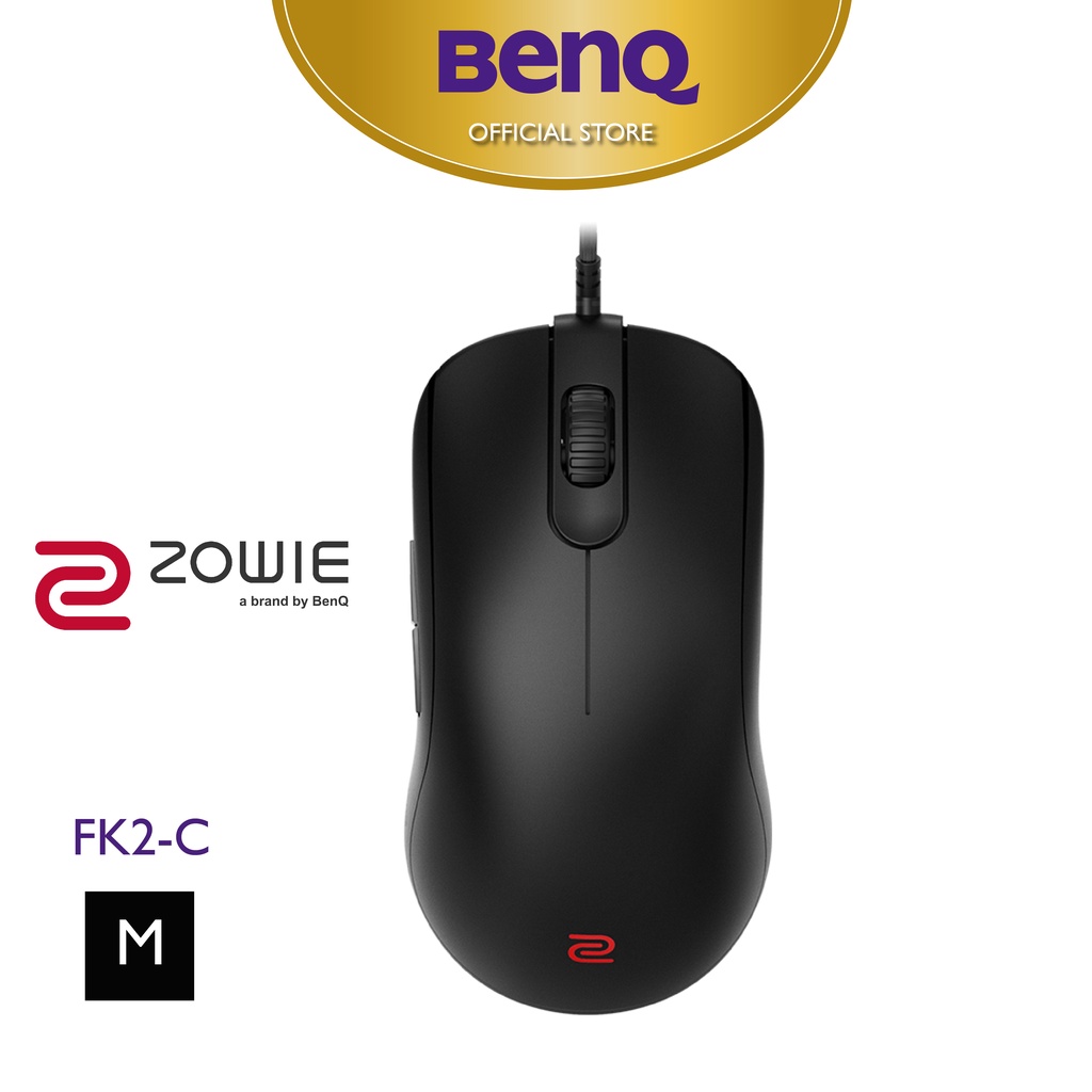 [MỚI] Chuột gaming Esports BenQ ZOWIE FK2-C (M) cảm biến 3360 thiết kế công thái học đối xứng và bánh lăn 24 nấc