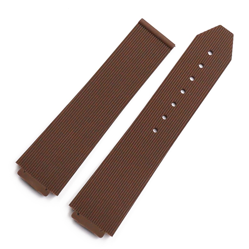 Dây đồng hồ cao su silicone 15 / 21mm có khóa kim loại chống nước thay thế cho Hublot