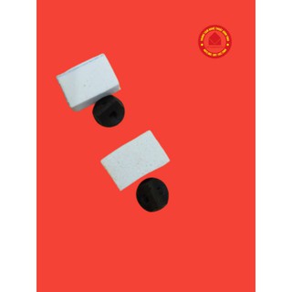 Ngựa đàn nhị đàn líu hình tròn bằng gỗ mun + miếng mút chống rè