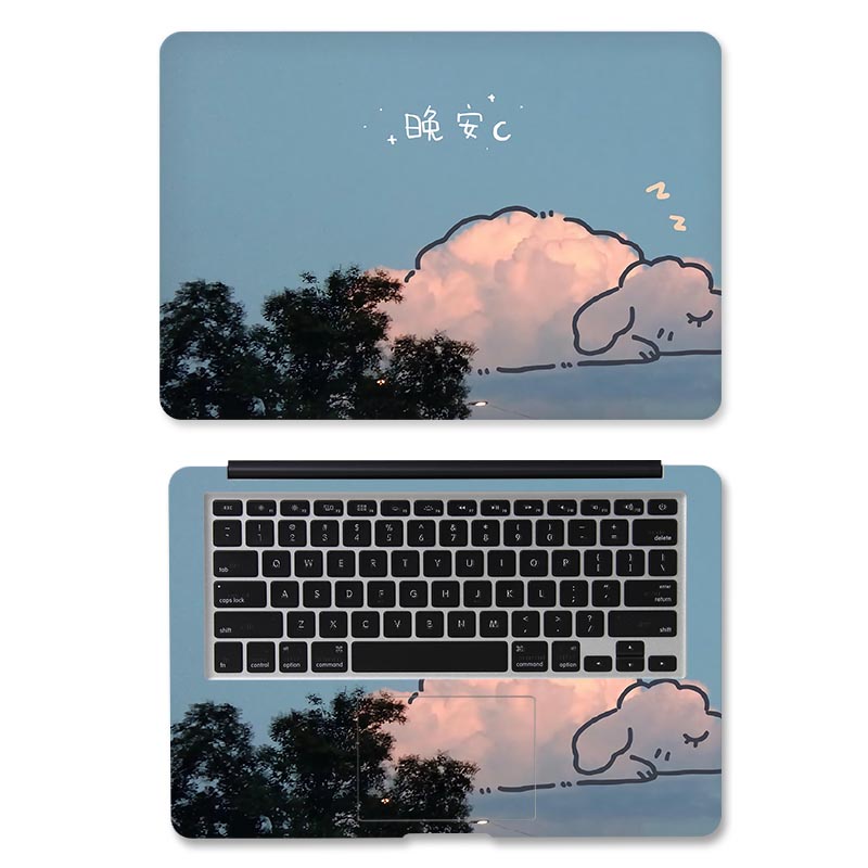 Cute laptop skin stickers, laptop decorative decals, for11-17inch ASUS, Dell, Lenovo, Acer and other laptops