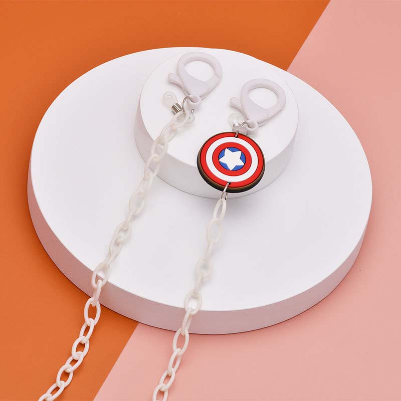 Marvel Dây Xích 50cm Đeo Mặt Nạ Phong Cách Siêu Anh Hùng