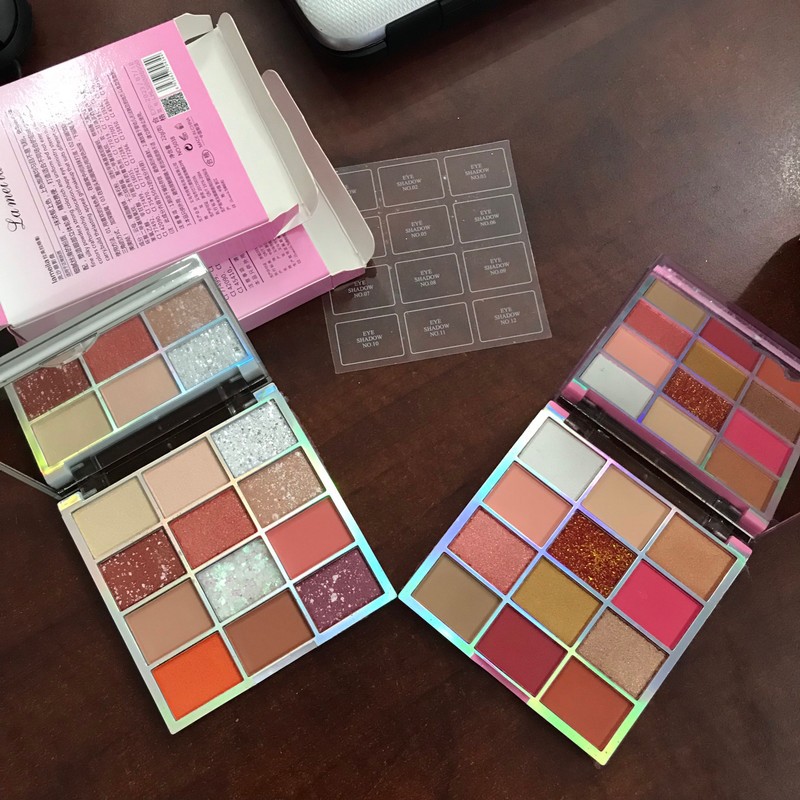 bảng 12 màu phấn mắt nhũ lameila thiết kế kim tuyến chảy | BigBuy360 - bigbuy360.vn