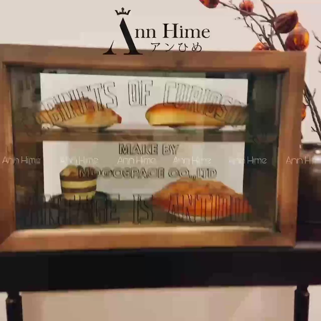 Tủ Gỗ Để Bàn Chữ Nhật Mini Quán Cà Phê Đựng Cốc Chén Hay Bánh Nhỏ SP42 | BigBuy360 - bigbuy360.vn