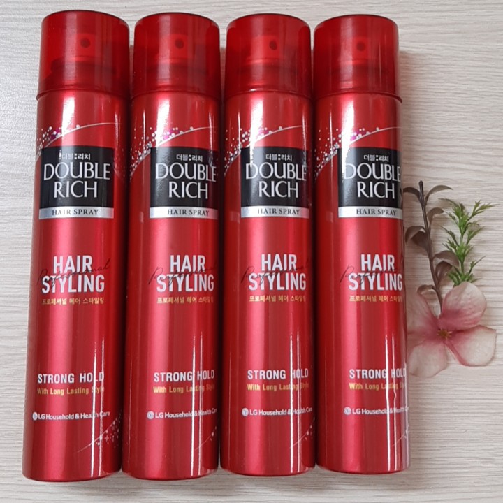 Keo Xịt Giữ Nếp Tóc Double Rich Hair Spray 170ml