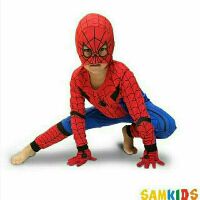 Bộ đồ siêu nhân nhện spider man dài Samkids