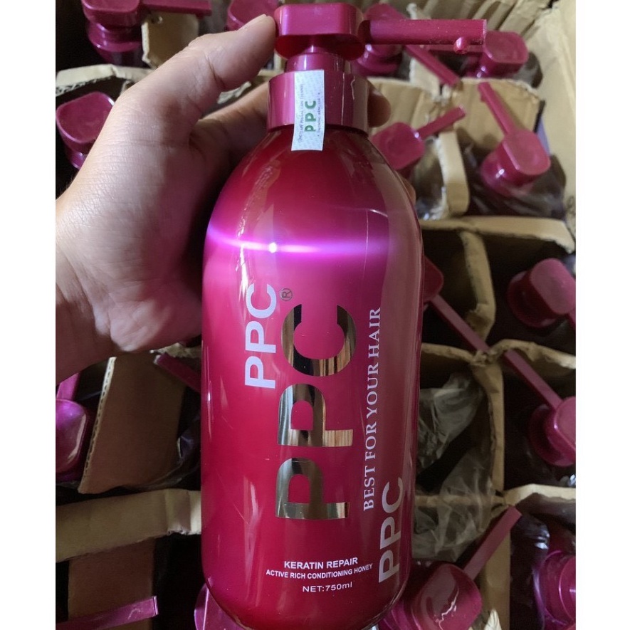 Hấp Dầu PPC Keratin Repair 750ml Siêu Thơm Mượt
