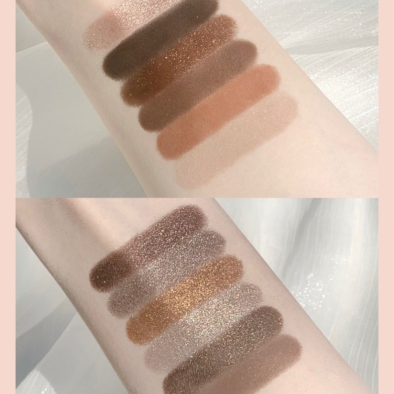 Bảng phấn mắt Glam Colour 12 ô vỏ trong suốt Sena Beauty | BigBuy360 - bigbuy360.vn