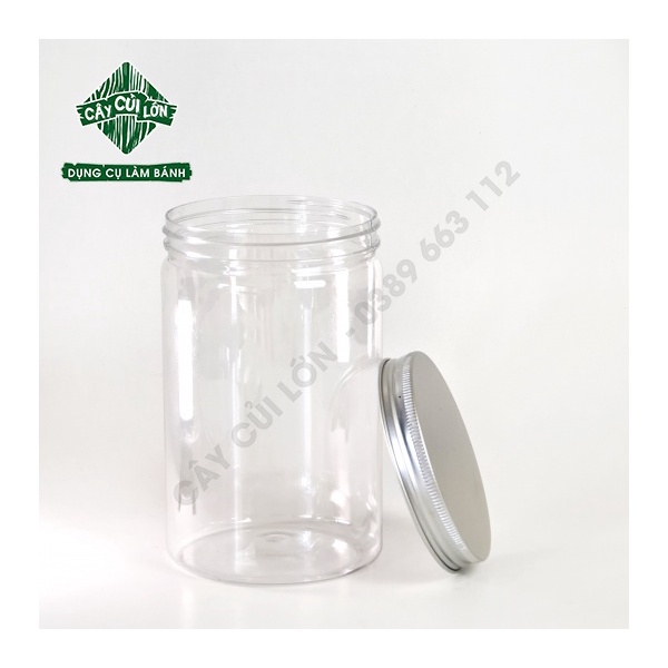 HỦ PET NẮP NHÔM