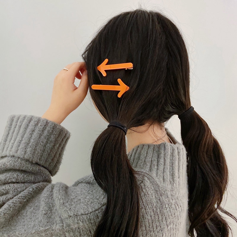 Kẹp tóc hình mũi tên màu sắc ngọt ngào độc đáo xinh xắn cho nữ