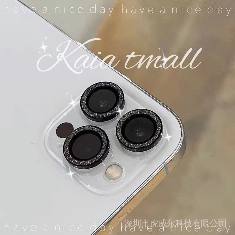 Miếng Dán Bảo Vệ Camera Sau Đính Đá Lấp Lánh Cho Iphone13 / Iphone12 Iphone12 / Iphone11