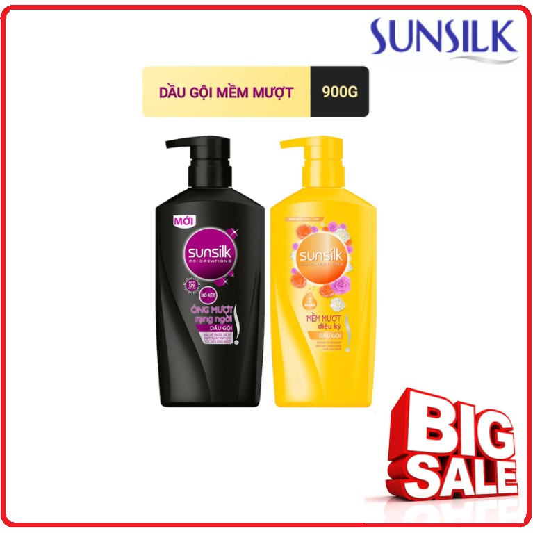 Dầu Gội SUNSILK Chai 900g ( New )