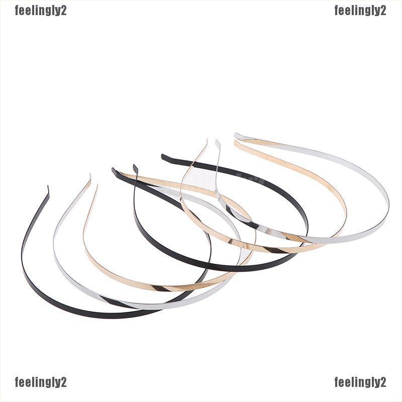 ❤Mặt Trời❤ Bộ 2 Băng Đô Kim Loại 5mm