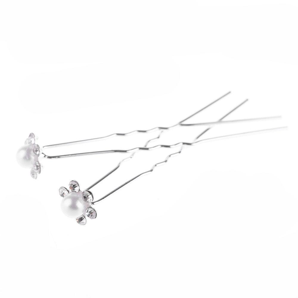 Bộ 20 Trâm Cài Tóc Đính Đá Lấp Lánh Cho Cô Dâu