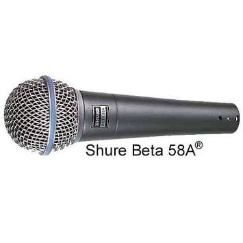 Micro Karaoke Có Dây Shure Beta 58A Chống Hú Hay